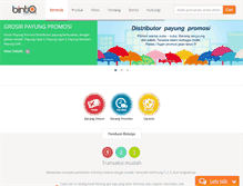 Tablet Screenshot of bintiq.com